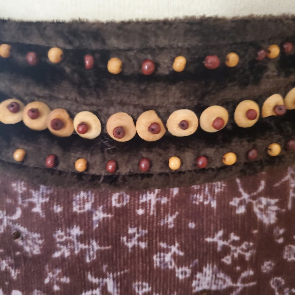 Chaudry KC Boho Patch Skirt NWT Petite S - Picture 4 of 9